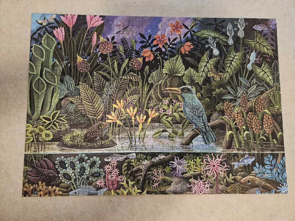 Hidden Lagoon - Art & Fable Puzzle Company puzzle collectible [Barcode 850006234615] - Main Image 3