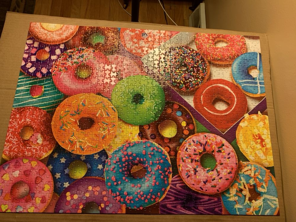 I Love Donuts - Kodak Rose Art puzzle collectible - Main Image 2