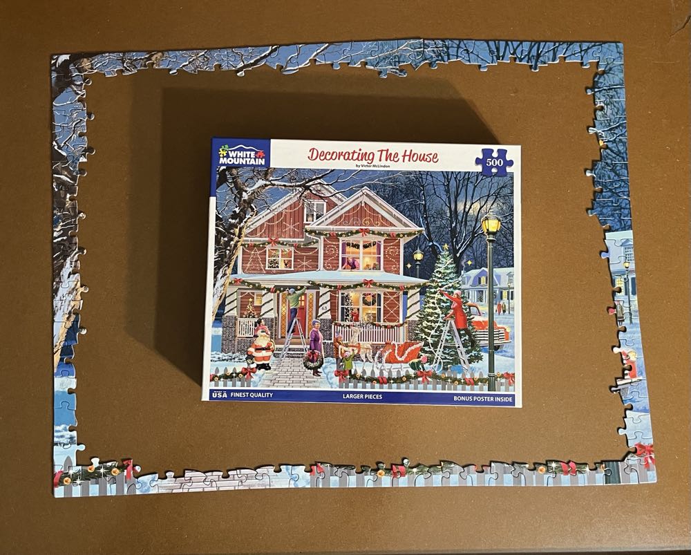 Decorating The House NEED - White Mountain puzzle collectible [Barcode 724819268214] - Main Image 4