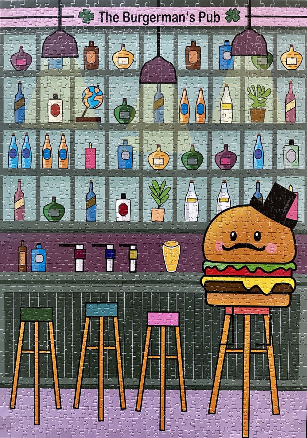 The Burgerman’s Pub - Sunshine Puzzles puzzle collectible [Barcode 4270003633789] - Main Image 2