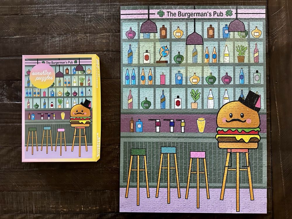 The Burgerman’s Pub - Sunshine Puzzles puzzle collectible [Barcode 4270003633789] - Main Image 3