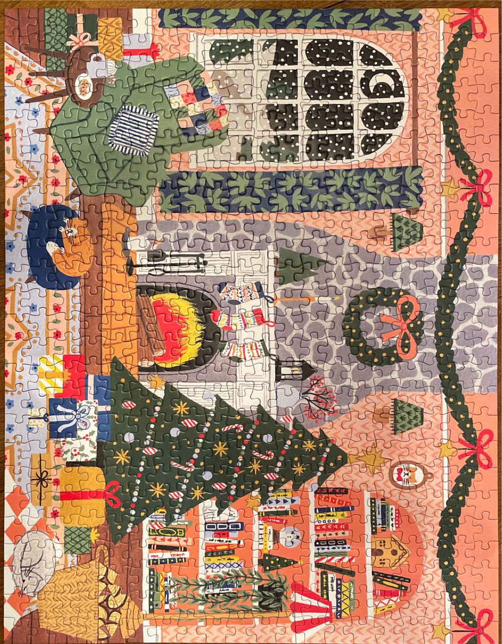 Home For The Holidays Christmas Countdown - Galison puzzle collectible [Barcode 9780735383012] - Main Image 2