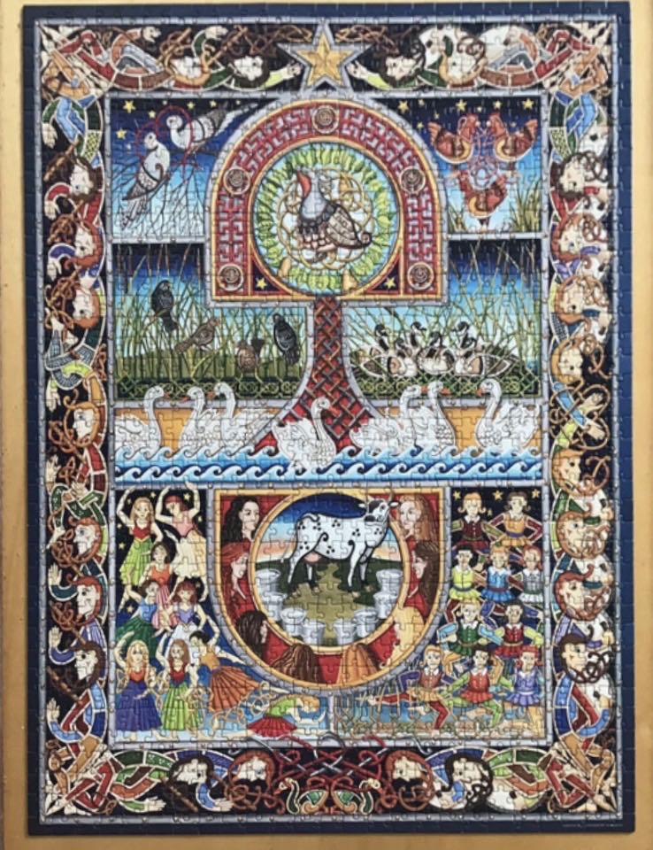 The Twelve Days Of Christmas Celtic - Tailten Games puzzle collectible [Barcode 812911003410] - Main Image 3