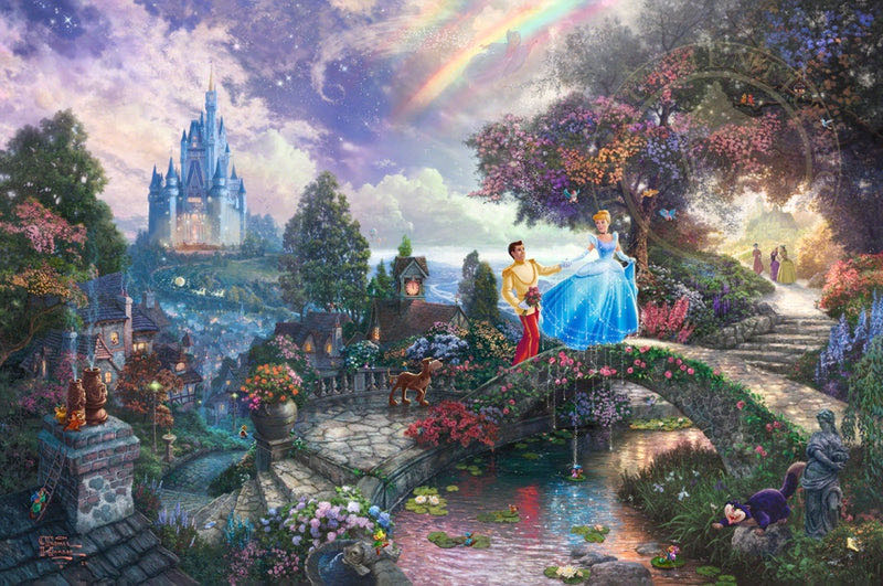 Cinderella Wishes Upon A Dream ✅🚪 - Ceaco puzzle collectible [Barcode 021081311144] - Main Image 2