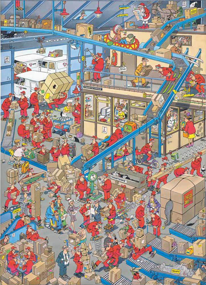 The Post Office - WHSmith Exclusive Collection puzzle collectible - Main Image 2