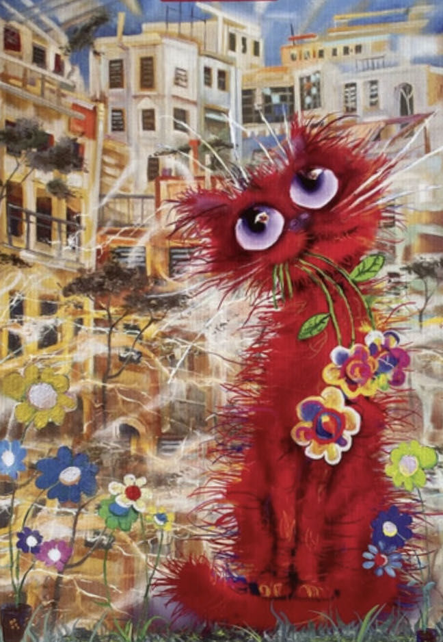 The Red Cat - Art Puzzle puzzle collectible [Barcode 8697950845823] - Main Image 2