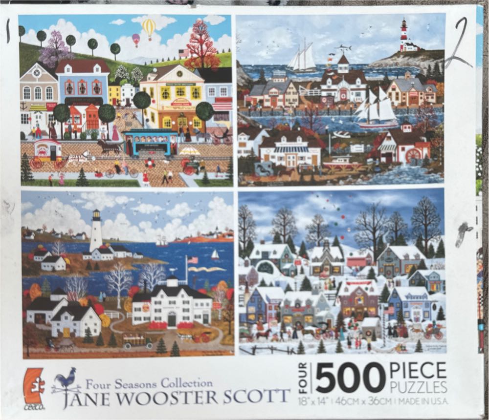 The Gulls Of Maine - Jane Wooster Scott puzzle collectible - Main Image 2