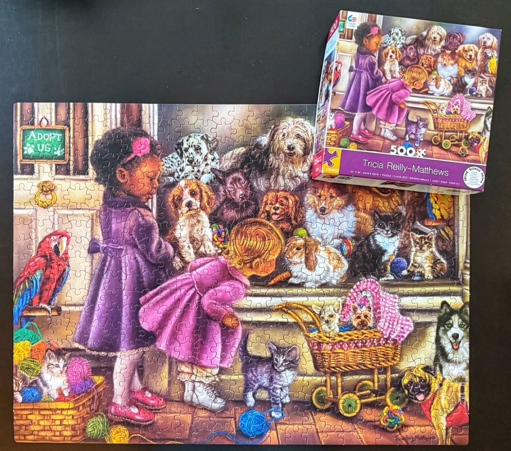 Adopt Us SOLD  - Ceaco puzzle collectible [Barcode 021081242752] - Main Image 3