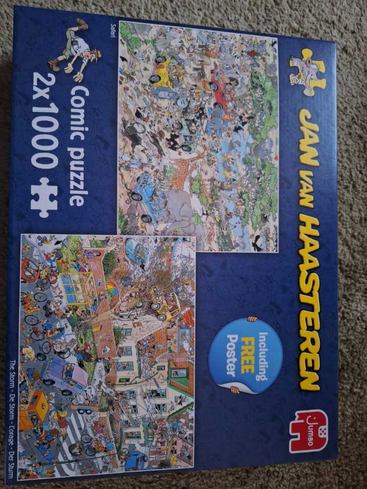 Jan Van Haasteren The Storm   puzzle collectible - Main Image 2