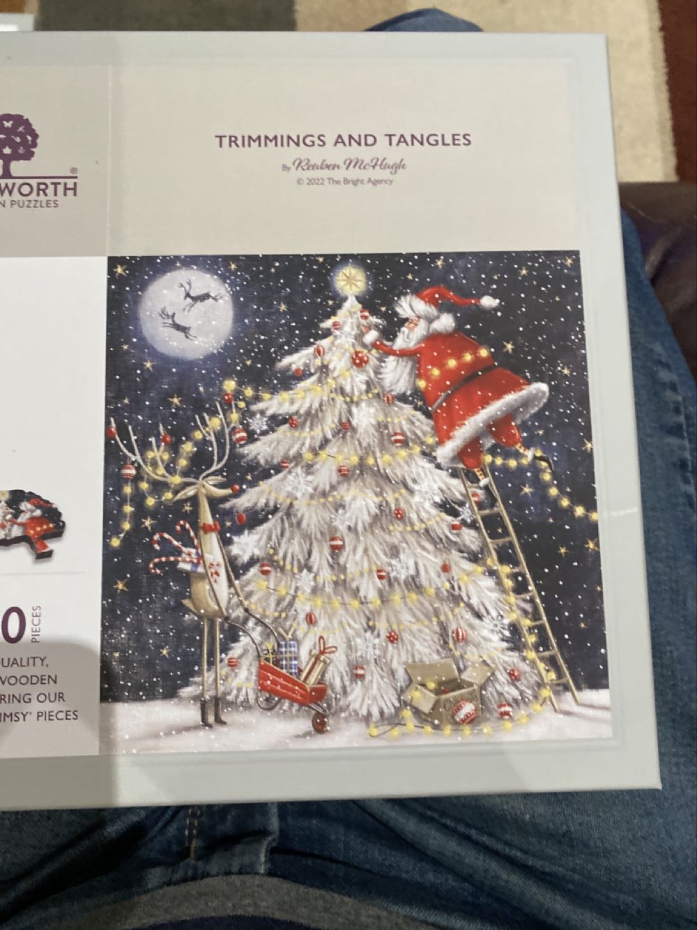 Trefl Wood Craft 160 Piece Wooden Puzzle Star Wars Grogu