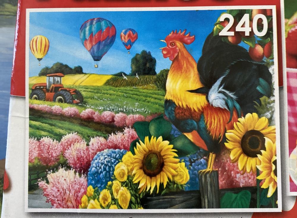 300 Piece Brights Puzzle: Hot Air Balloons Puzzle Ages 6 & Up
