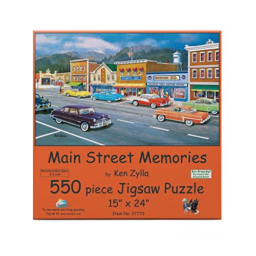 Dalmatian Press Reflections Panoramic Puzzle 101 Piece 16in X 6 In
