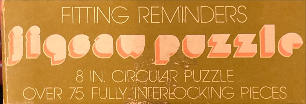 Fitting Reminders - American Greetings Corp puzzle collectible - Main Image 2