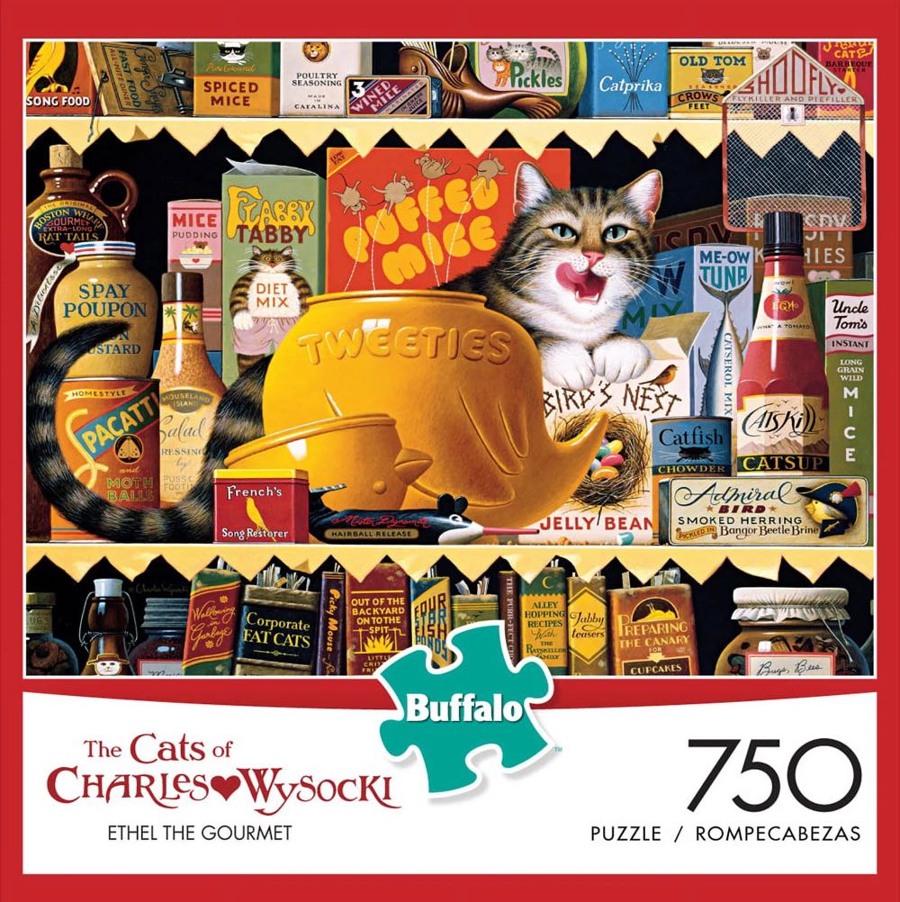 Ethel the Gourmet - Buffalo Games 🇺🇸 puzzle collectible [Barcode 079346170722] - Main Image 2