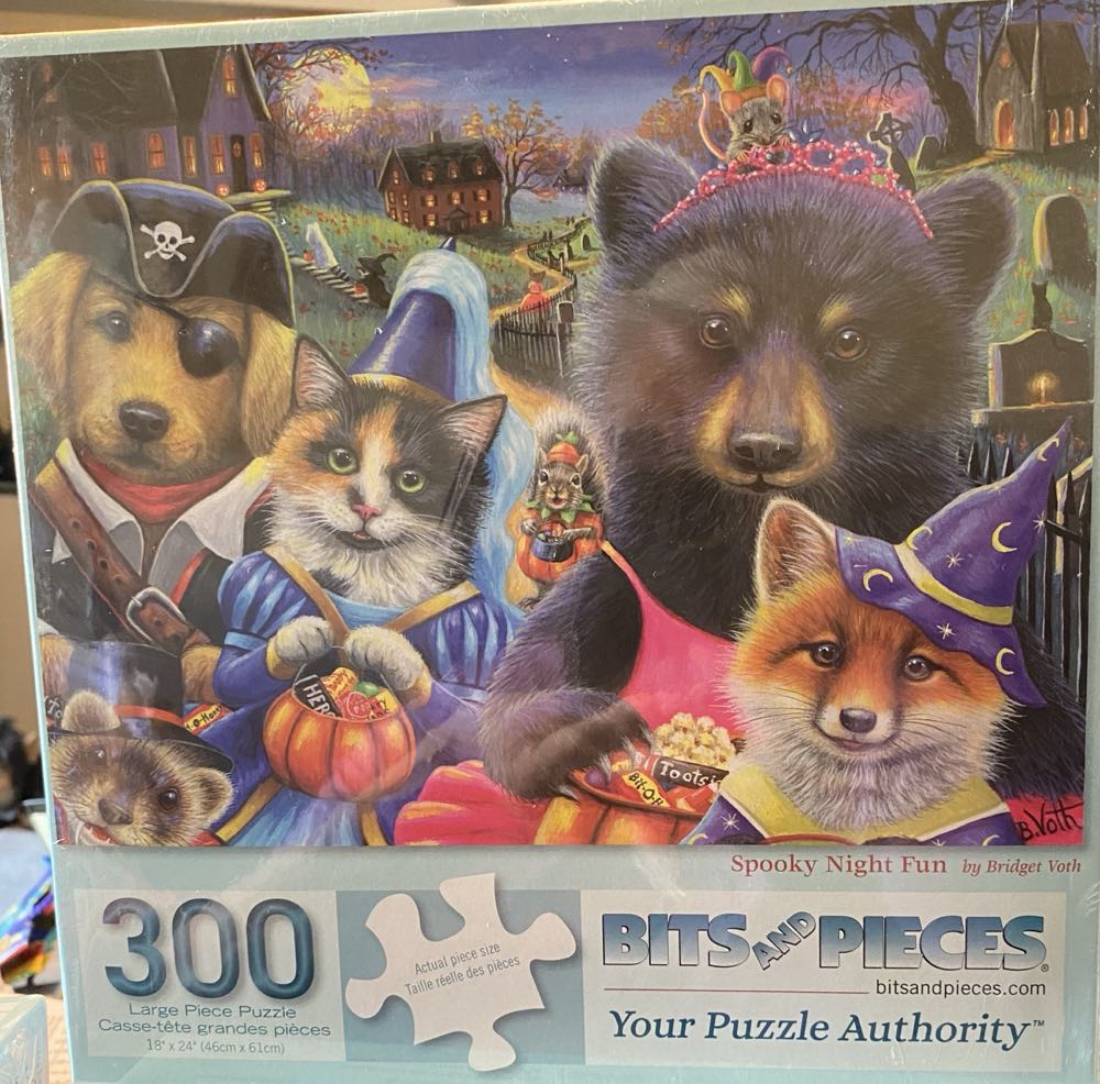 Spooky Night Fun.  NFT  - Bits & Pieces puzzle collectible [Barcode 192949074669] - Main Image 2