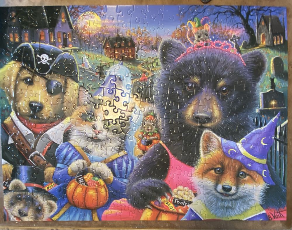 Spooky Night Fun.  NFT  - Bits & Pieces puzzle collectible [Barcode 192949074669] - Main Image 3