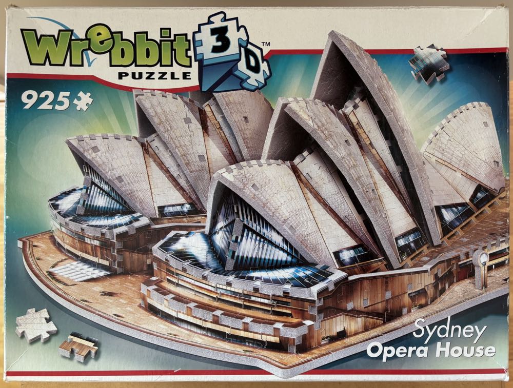 Sydney Opera House 3D - Wrebbit puzzle collectible [Barcode 665541020063] - Main Image 2