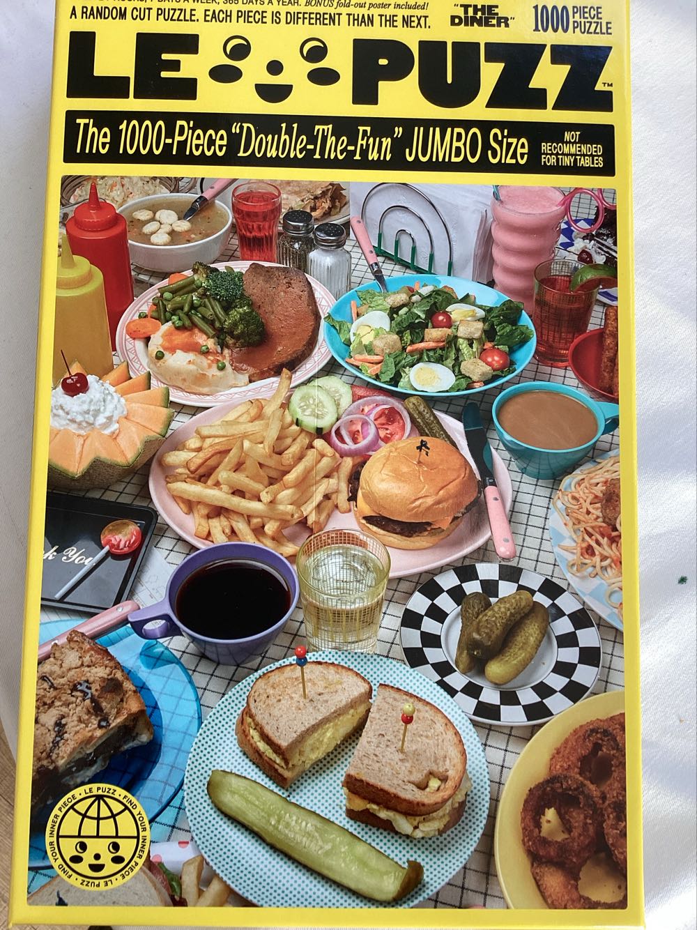 Cobble Hill Piece Puzzle Roosters Sample Poster Included