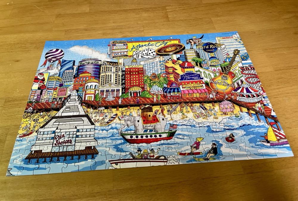 Down On The Boardwalk - TCG Toys puzzle collectible [Barcode 686141880437] - Main Image 2