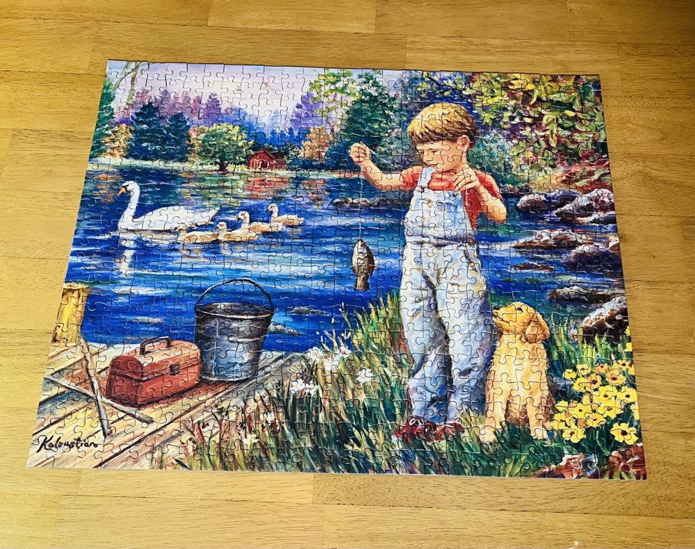 Catch Of The Day - Puzzle Makers International 🇺🇸 puzzle collectible [Barcode 704812610104] - Main Image 2