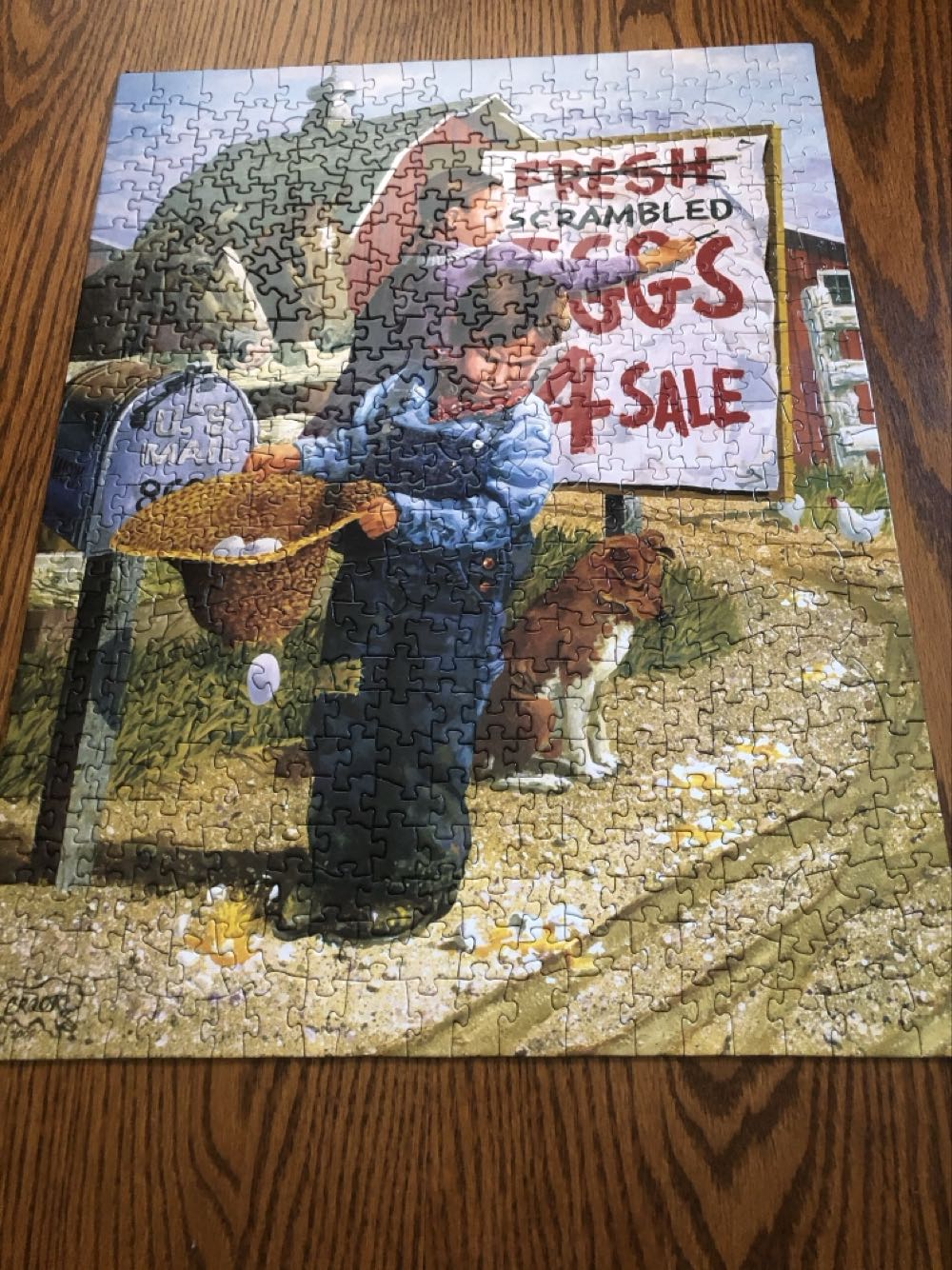 Harlington Thomas Kinkade Stillwater Cottage 500pcs Jigsaw