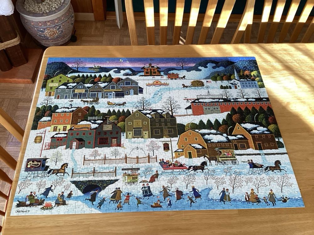 Hickory Haven Canal - Buffalo puzzle collectible - Main Image 3