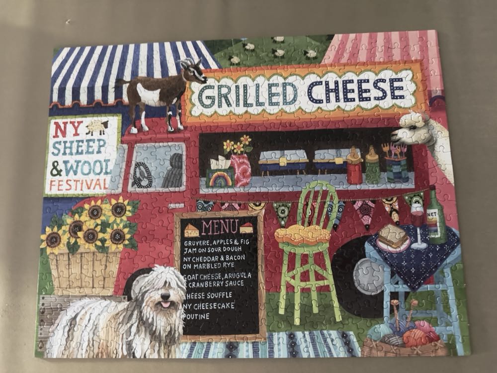 Grilled Cheese Truck - Ceaco puzzle collectible - Main Image 2