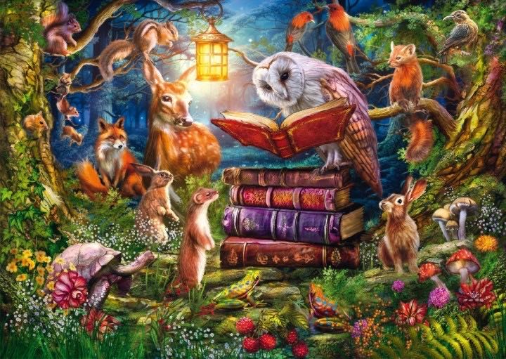Bedtime Stories In The Woods - Schmidt Puzzle puzzle collectible [Barcode 4001504597795] - Main Image 2