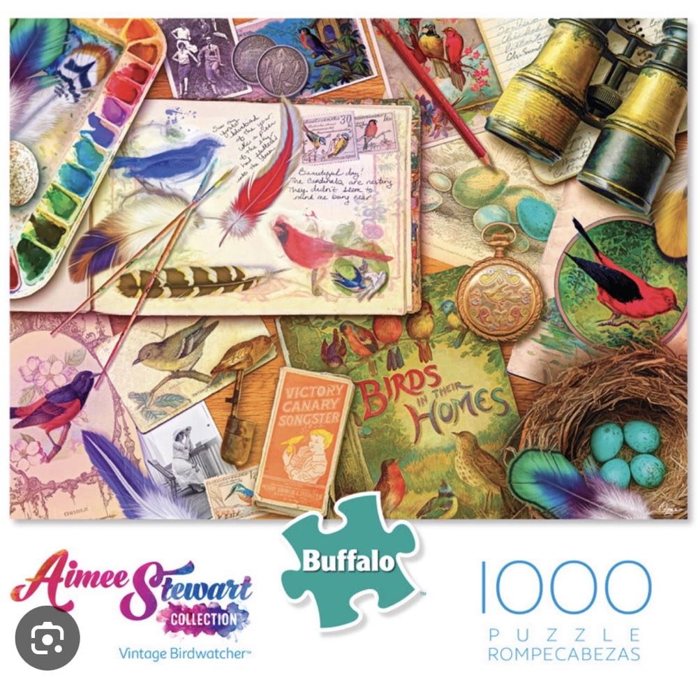 Vintage Birdwatcher - Buffalo puzzle collectible - Main Image 2
