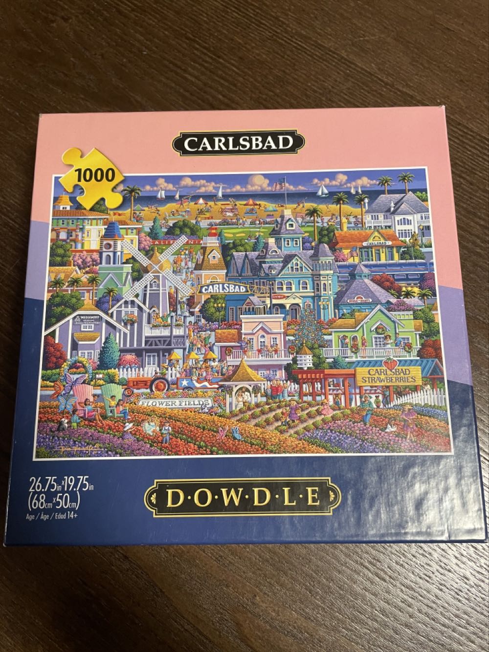 Carlsbad ✅ - Dowdle puzzle collectible [Barcode 079346128280] - Main Image 4