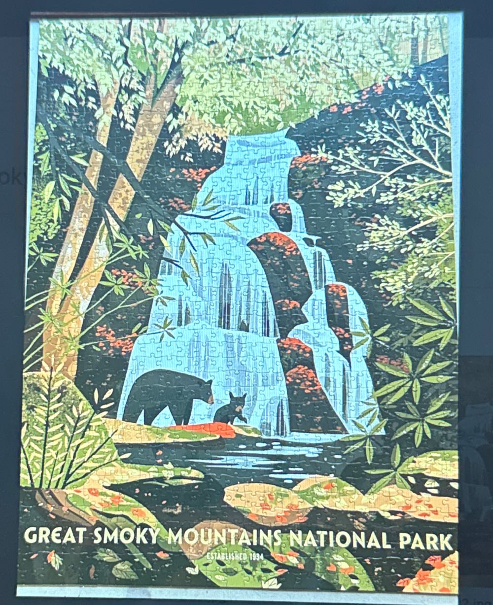 Great Smoky Mountains National  puzzle collectible - Main Image 2