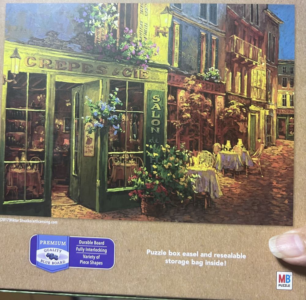 Salon De The  puzzle collectible [Barcode 778988688731] - Main Image 2