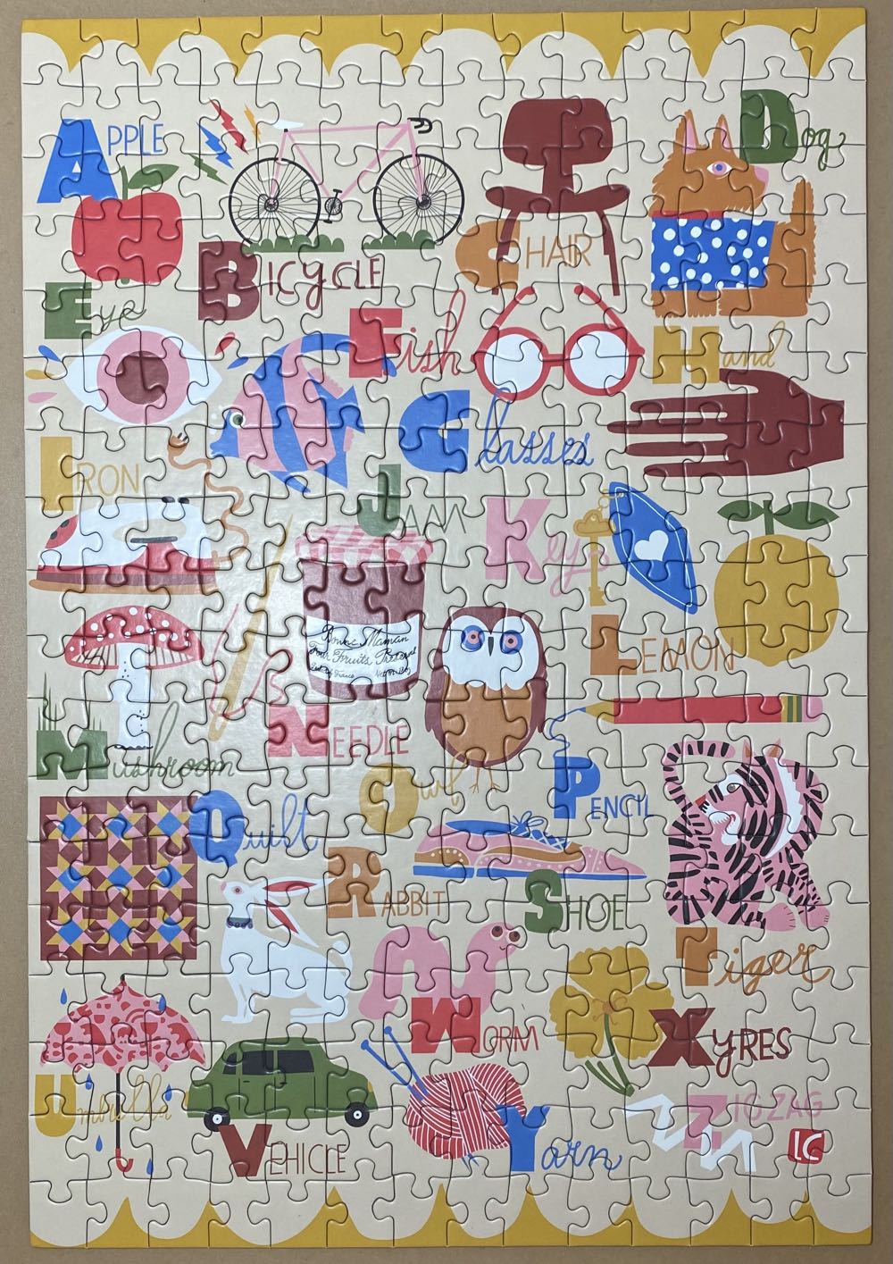 Alphabet - Werkshoppe puzzle collectible [Barcode 810052902890] - Main Image 2