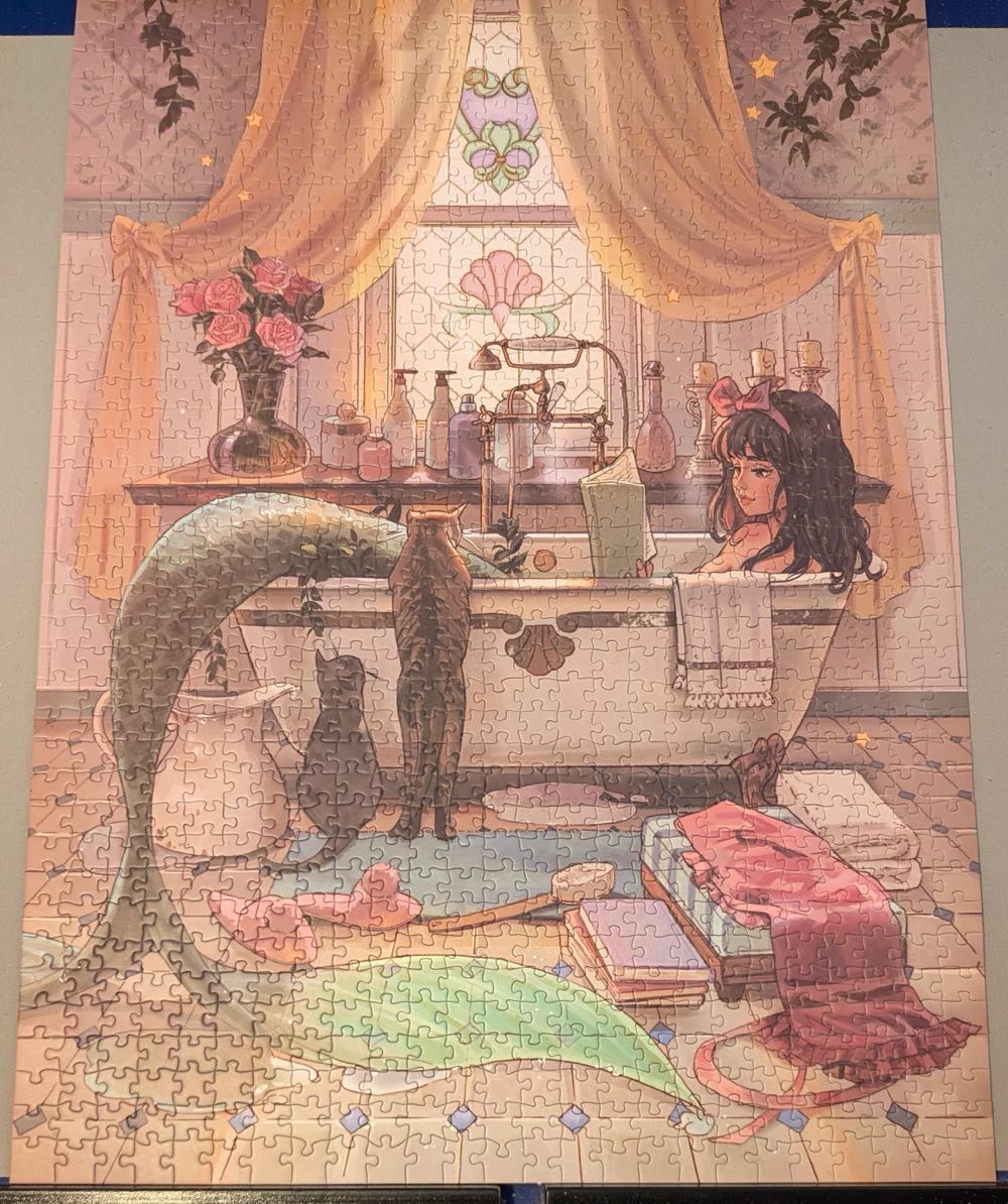 A Mermaid’s Bath - Reverie puzzle collectible [Barcode 9305000280492] - Main Image 2