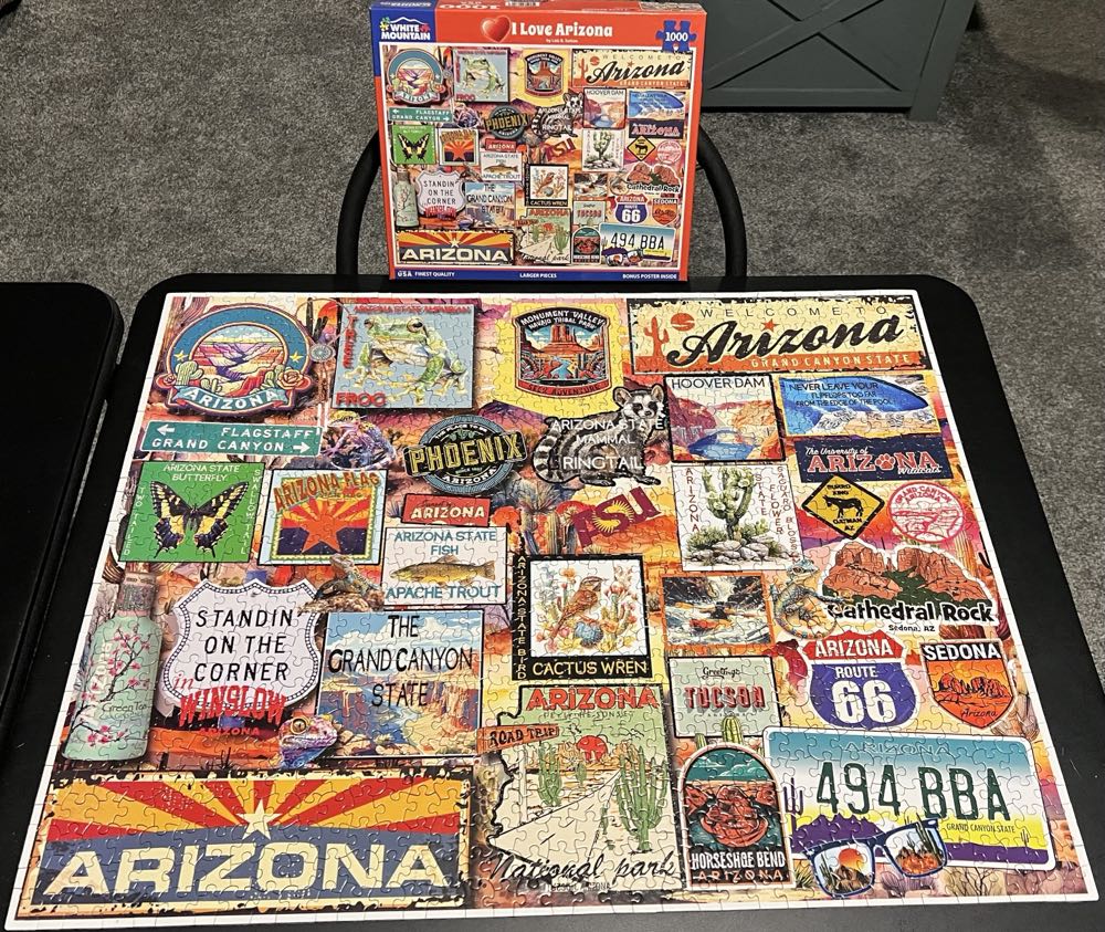 I Love Arizona - White Mountain puzzle collectible [Barcode 724819268290] - Main Image 3