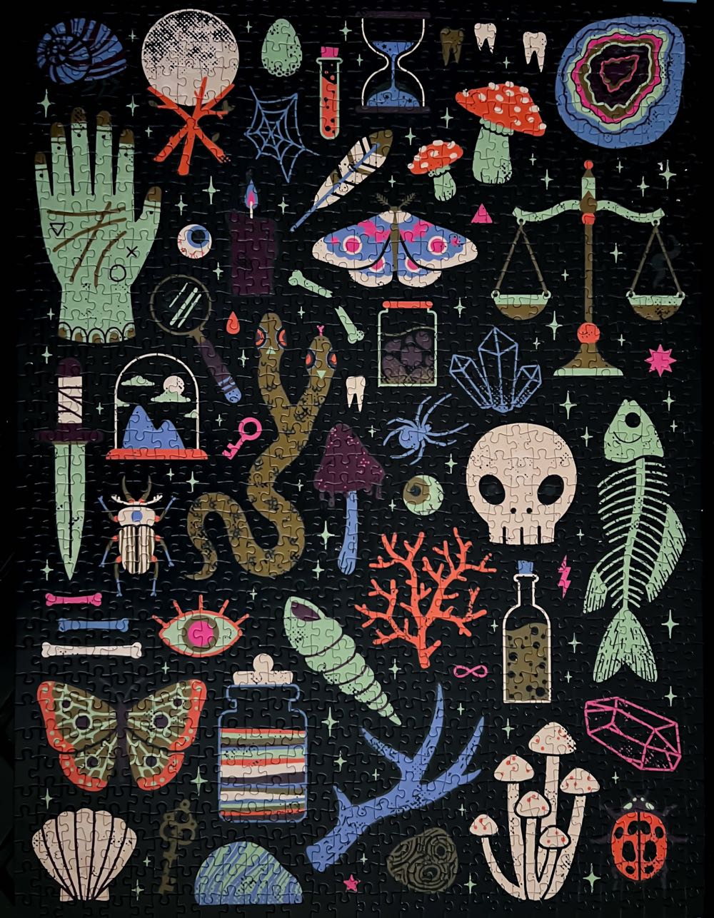 Occult And Curious - Galison puzzle collectible [Barcode 9780735382534] - Main Image 2