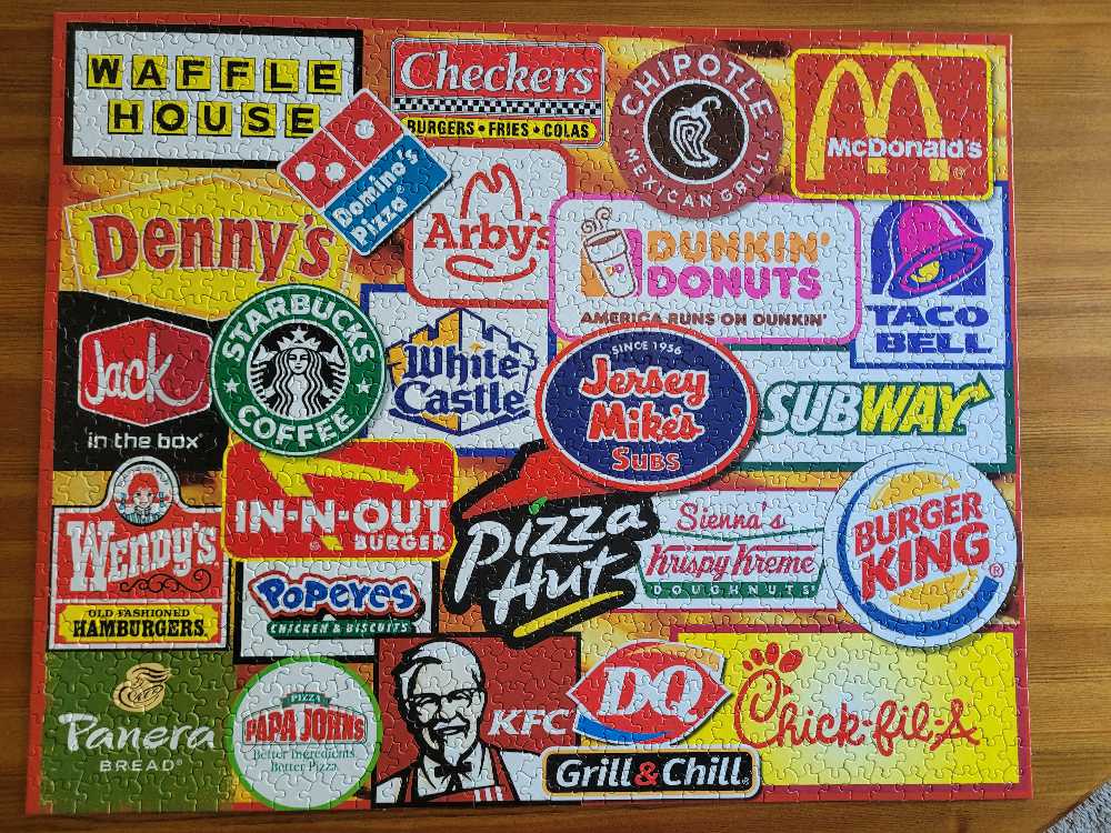 Favorite Fast Foods - White Mountain puzzle collectible - Main Image 2