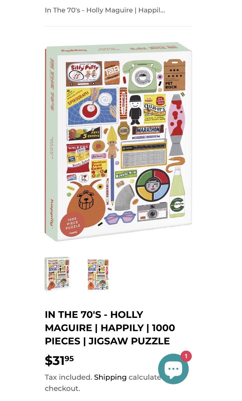 In The 70’s - Happily puzzle collectible [Barcode 604565870322] - Main Image 4