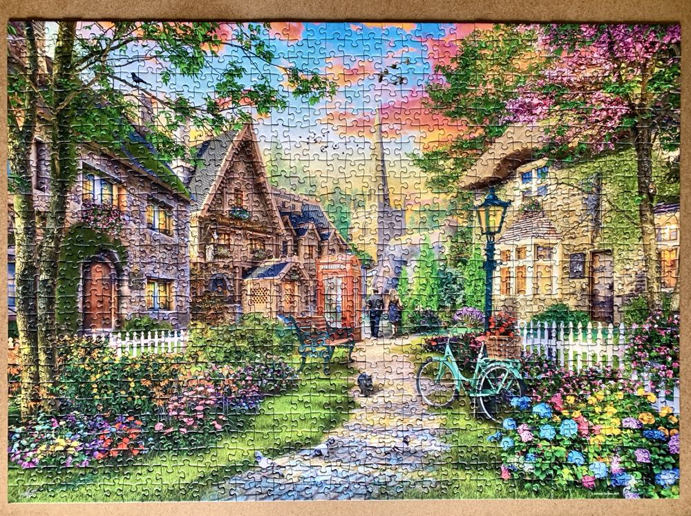 Church Lane BAC - Ravensburger puzzle collectible [Barcode 4005555011019] - Main Image 2