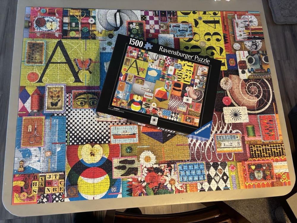 Eames House Of Cards - Ravensburger puzzle collectible [Barcode 4005555004288] - Main Image 2