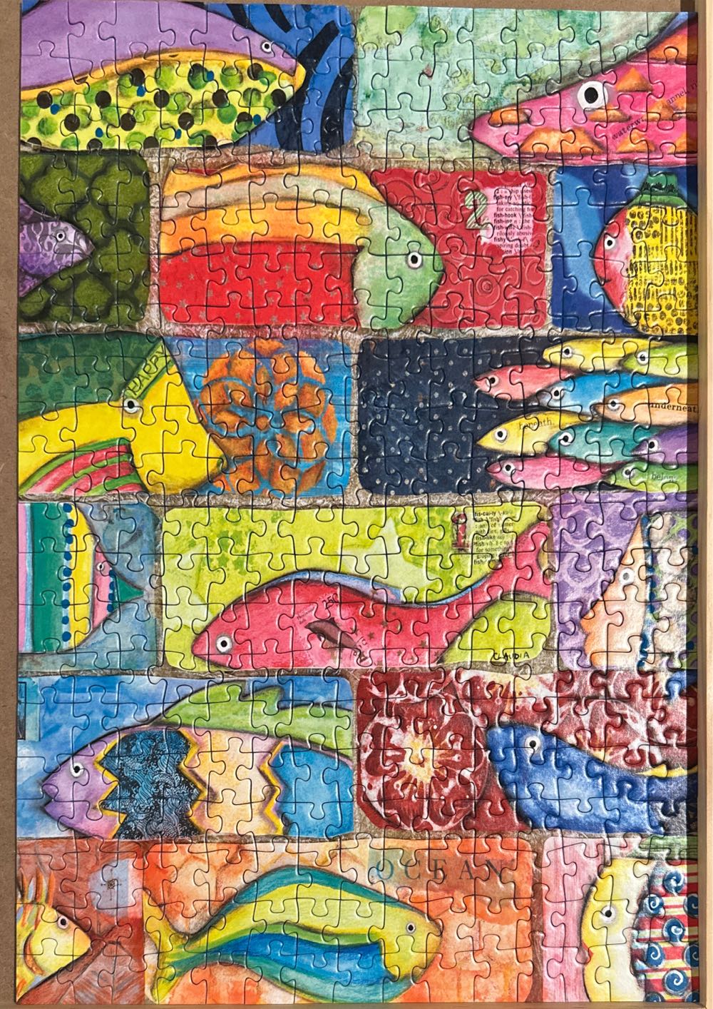 Splashy Fish Tiles - Ravensburger 🇬🇧 puzzle collectible [Barcode 4005555013280] - Main Image 2