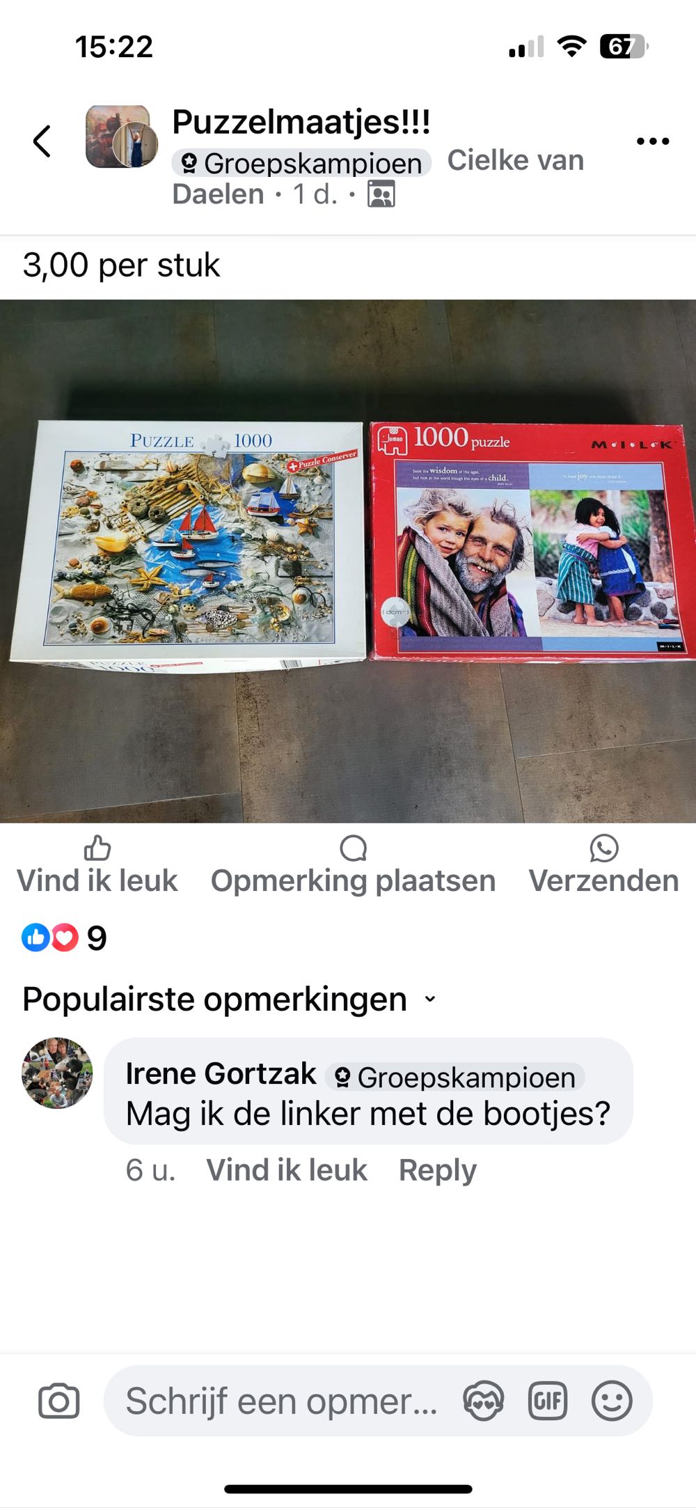 Besides The Seaside - Blatz puzzle collectible - Main Image 2