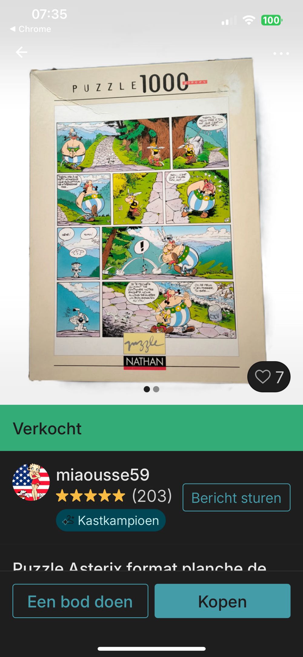 Le bouclier arverne Karli €9,99 - Ravensburger/Nathan puzzle collectible - Main Image 4