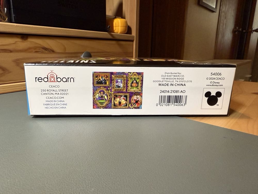 Disney: Villains - Ceaco puzzle collectible [Barcode 021081540063] - Main Image 3