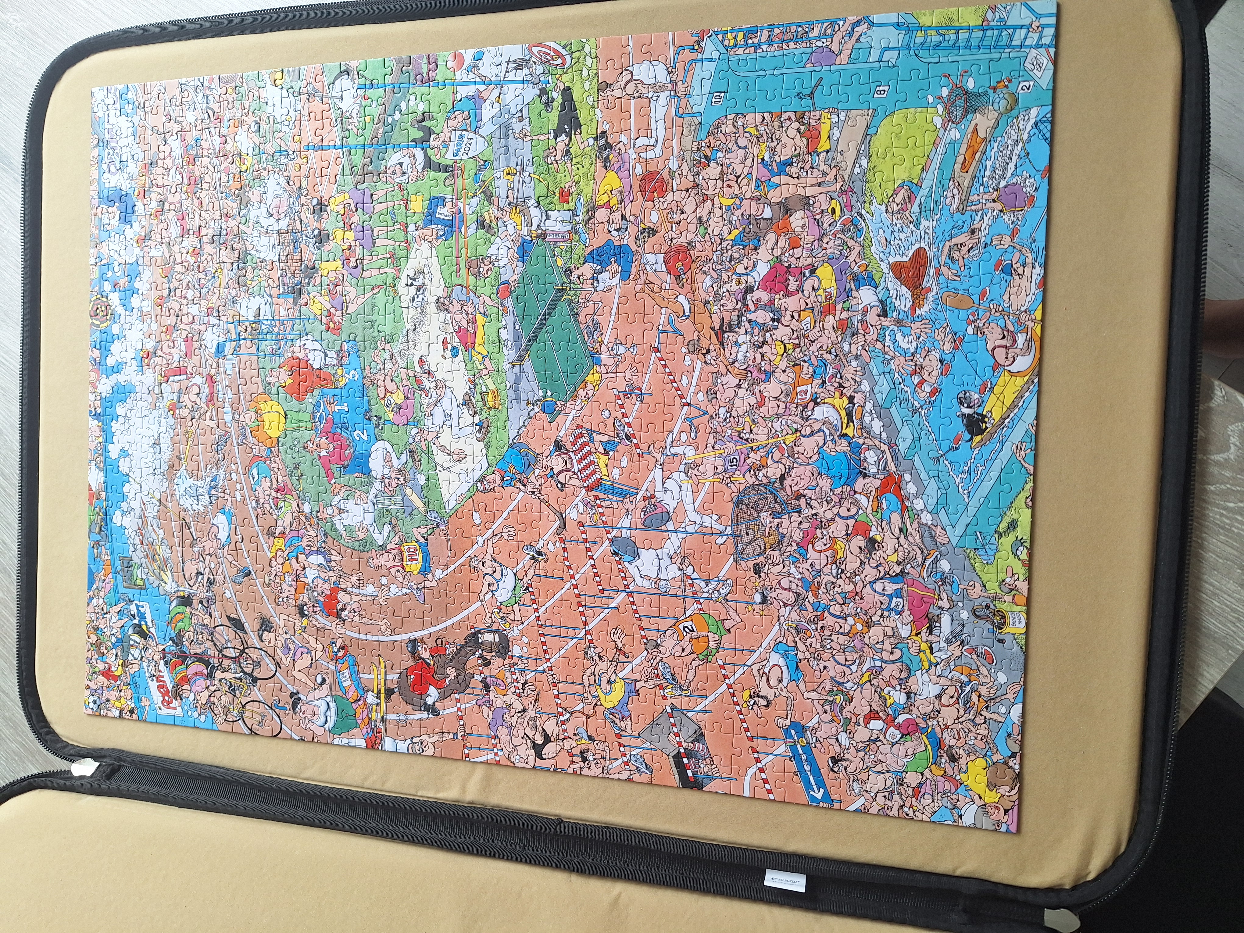 Zomerspelen Parijs  puzzle collectible - Main Image 2