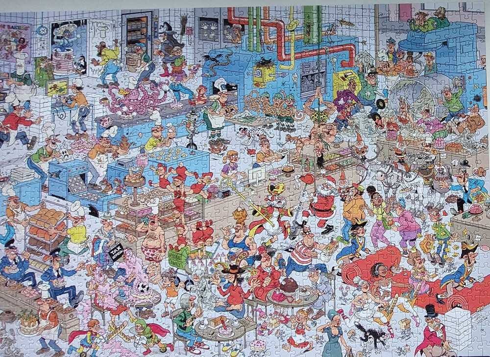 1110100621 De Bakkerij - Jumbo 1000 puzzle collectible - Main Image 2