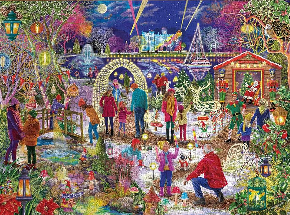 Enchanted Christmas Limited Edition - Gibsons puzzle collectible [Barcode 5012269020243] - Main Image 3