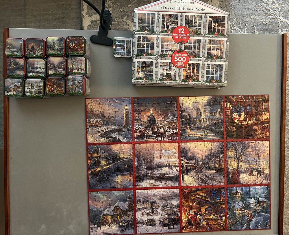 12 Days Of Christmas - Ceaco puzzle collectible [Barcode 021081380072] - Main Image 3