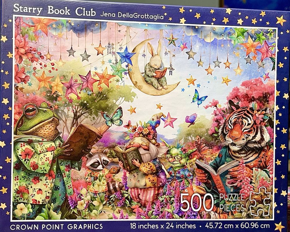 Starry Book Club - Crown point graphics puzzle collectible [Barcode 713755925213] - Main Image 2