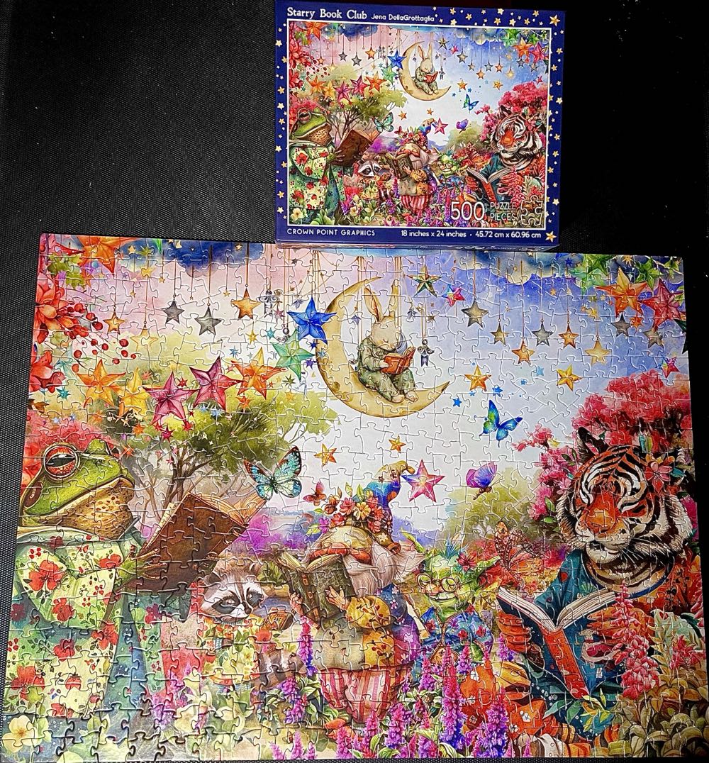 Starry Book Club - Crown point graphics puzzle collectible [Barcode 713755925213] - Main Image 4